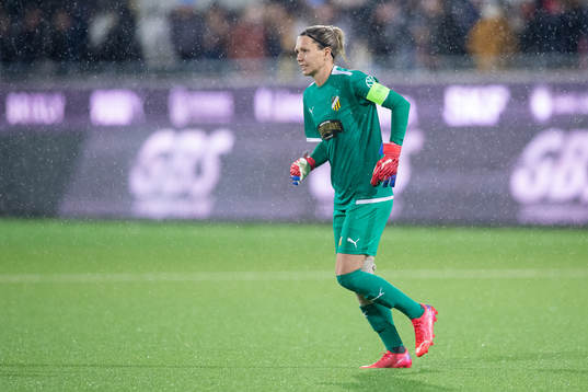 Goalkeeper Jennifer Falk of Häcken