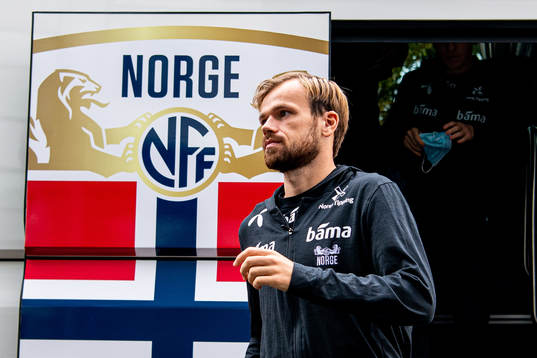 Iver Fossum of the Norwegian national football team