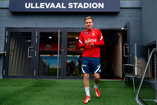 Jens Petter Hauge of the Norwegian national football team