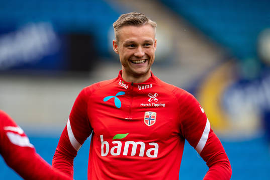 Stian Gregersen of the Norwegian national football team