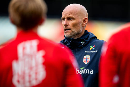Ståle Solbakken, head coach of the Norwegian national