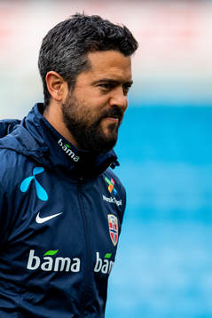 Bernardo Cueva, tactical statistician of the Norwegian