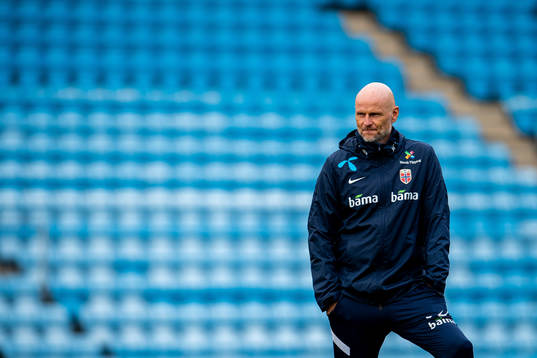 Ståle Solbakken, head coach of the Norwegian national