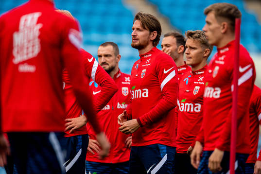 Stefan Strandberg of the Norwegian national football team