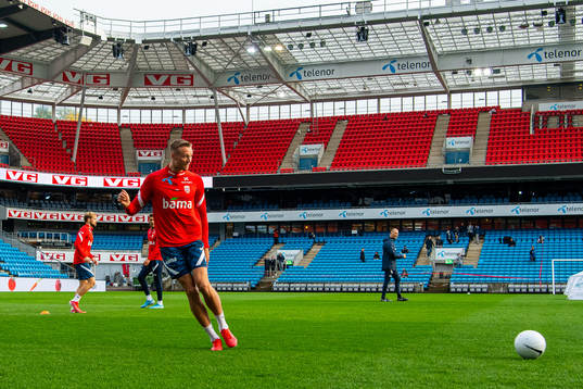 Stian Gregersen of the Norwegian national football team