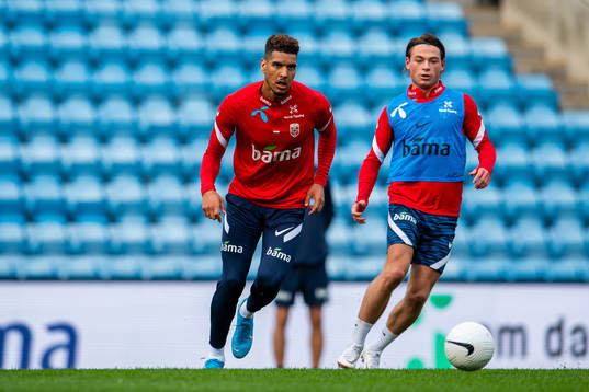 Ohi Omoijuanfo of the Norwegian national football team
