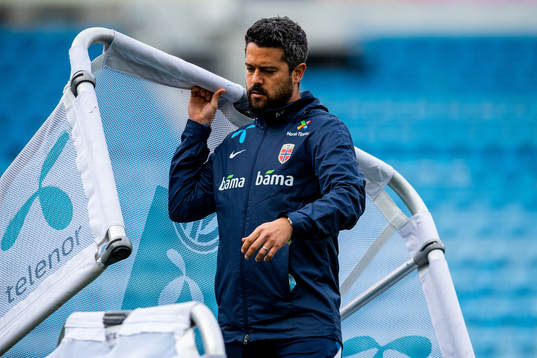Bernardo Cueva, tactical statistician of the Norwegian