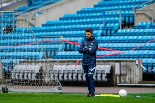 Bernardo Cueva, tactical statistician of the Norwegian