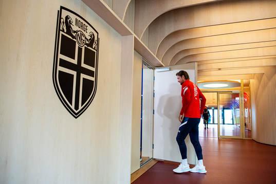 Stefan Strandberg of the Norwegian national football team