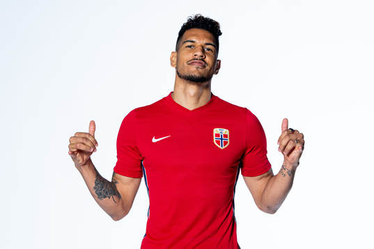 Ohi Omoijuanfo of the Norwegian national football team