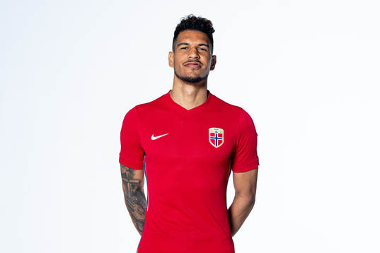 Ohi Omoijuanfo of the Norwegian national football team