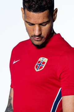 Ohi Omoijuanfo of the Norwegian national football team