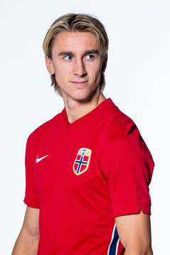 Dennis Johnsen of the Norwegian national football team