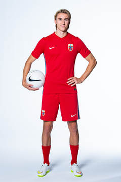 Dennis Johnsen of the Norwegian national football team