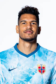 Ohi Omoijuanfo of the Norwegian national football team