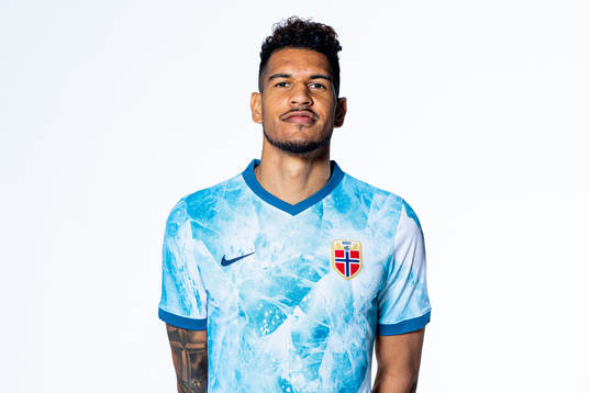 Ohi Omoijuanfo of the Norwegian national football team