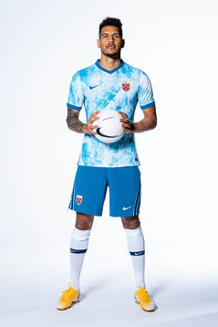 Ohi Omoijuanfo of the Norwegian national football team