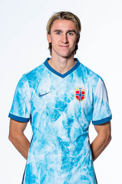 Dennis Johnsen of the Norwegian national football team
