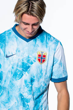 Dennis Johnsen of the Norwegian national football team