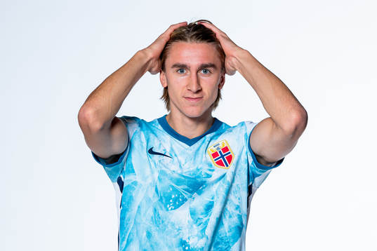 Dennis Johnsen of the Norwegian national football team