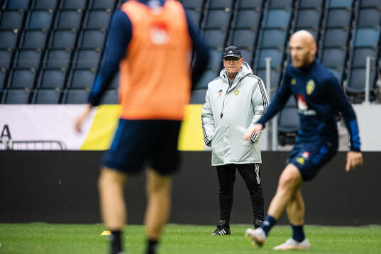 head coach Janne Andersson of the Swedish national football