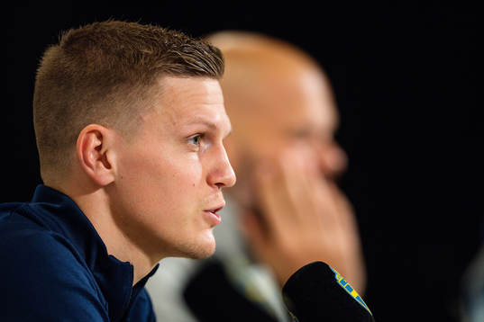 Joakim Nilsson of the Swedish national football team