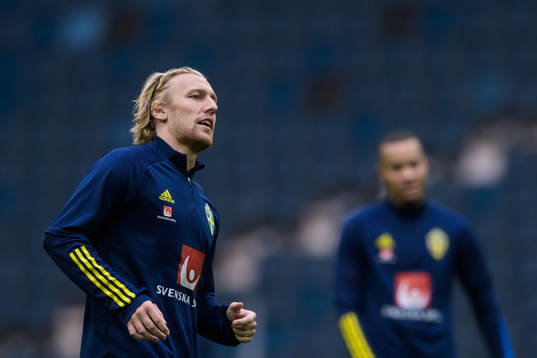 Emil Forsberg of the Swedish national football team