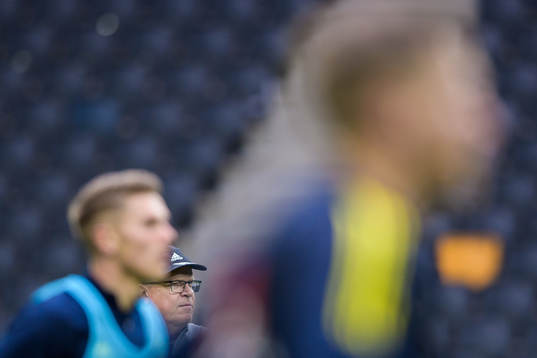 Head coach Janne Andersson of the Swedish national football
