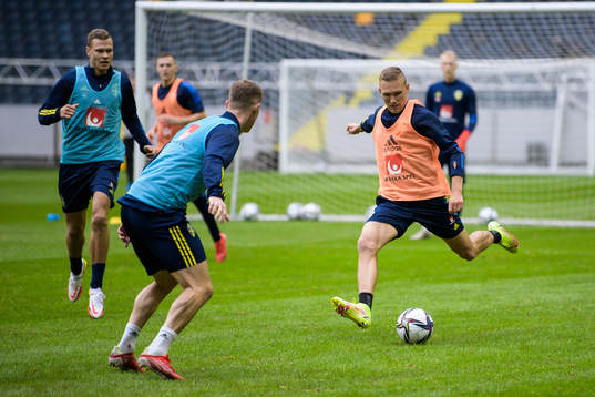 Ludwig Augustinsson of the Swedish national football team