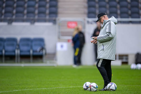 Head coach Janne Andersson of the Swedish national football