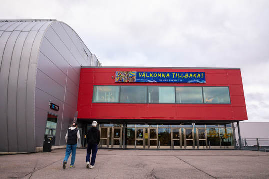 Exteriör av Scaniarinken