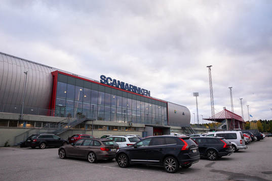 Exteriör av Scaniarinken