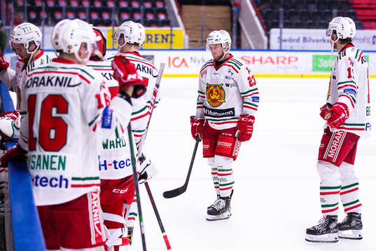 Moras Emil Oksanen, Axel Bergkvist och Gustav Berglund