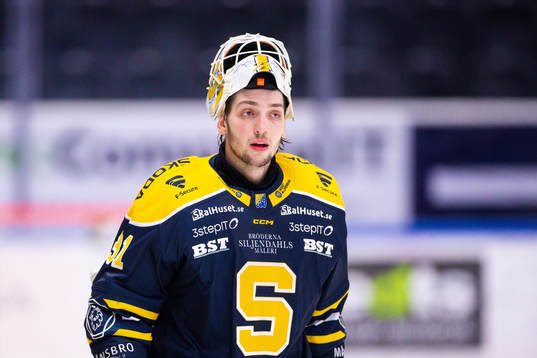 Södertäljes målvakt Nikita Tolopilo