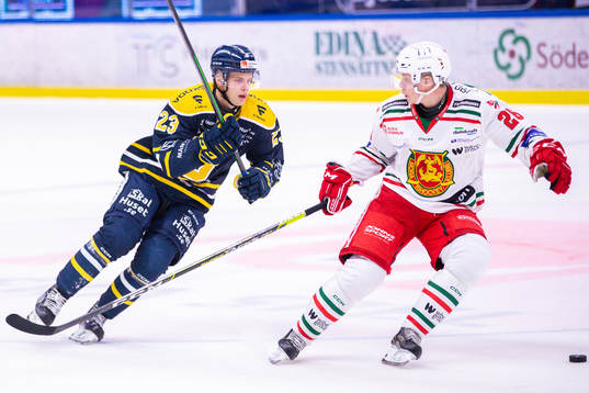 Södertäljes Albert Sjöberg och Moras Isac Heens