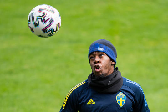 Bläddra bland fler bilder av Football, UEFA European Under-21 Qualifier, Sweden, Training