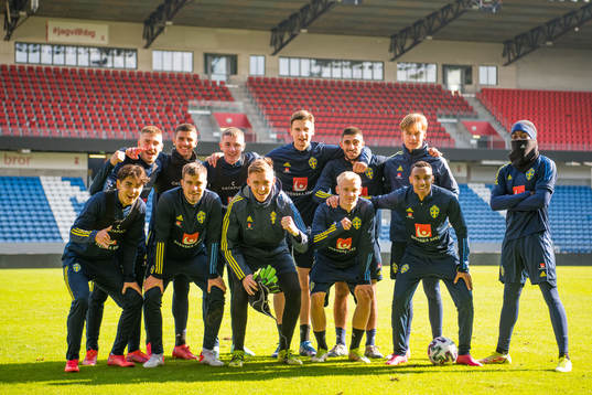 The winning team celebrate