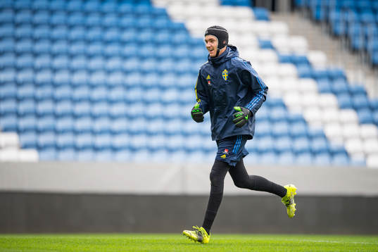Goalkeeper Noel Törnqvist