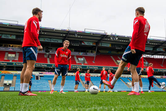 Jens Petter Hauge of the Norwegian national football team