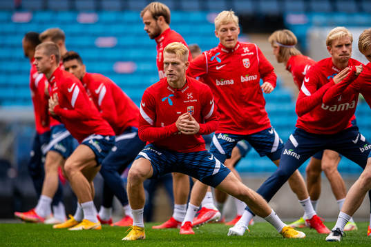 Andreas Hanche-Olsen of the Norwegian national football team