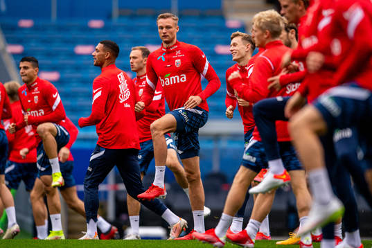 Stian Gregersen of the Norwegian national football team
