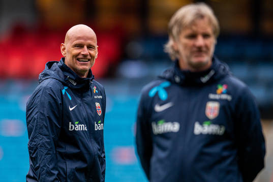 Ståle Solbakken, head coach of the Norwegian national