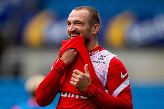 Veton Berisha of the Norwegian national football team