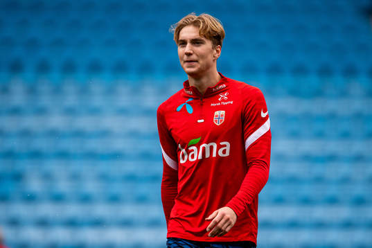 Kristian Thorstvedt of the Norwegian national football team