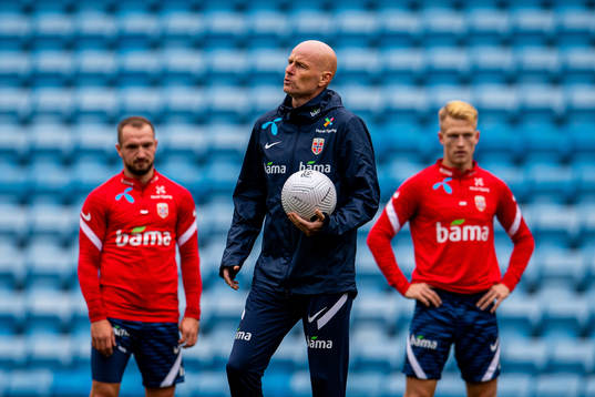 Ståle Solbakken, head coach of the Norwegian national
