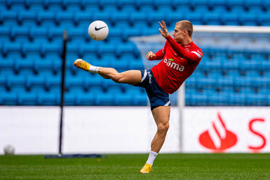 Julian Ryerson of the Norwegian national football team