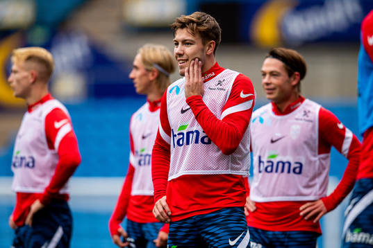 Fredrik André Bjørkan of the Norwegian national football