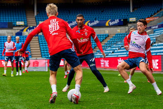 Ruben Gabrielsen and Patrick Berg of the Norwegian national