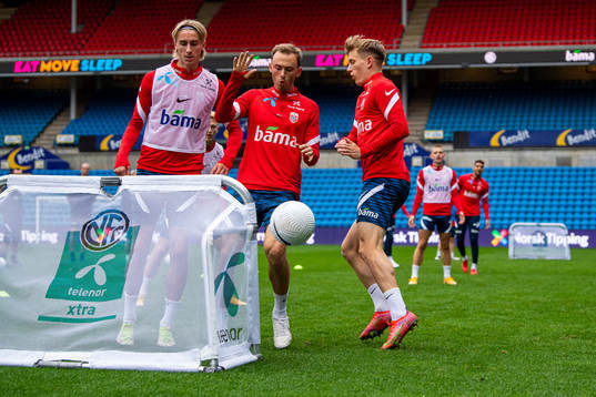 Dennis Johnsen, Fredrik Aursnes and Marcus Holmgren