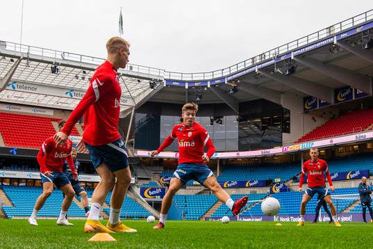 Fredrik André Bjørkan of the Norwegian national football